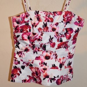White House Black Market Strap/Strapless Top